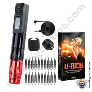 Maquina Tattoo Tipo Pen Inalámbrica T-REX Ambition Hunter