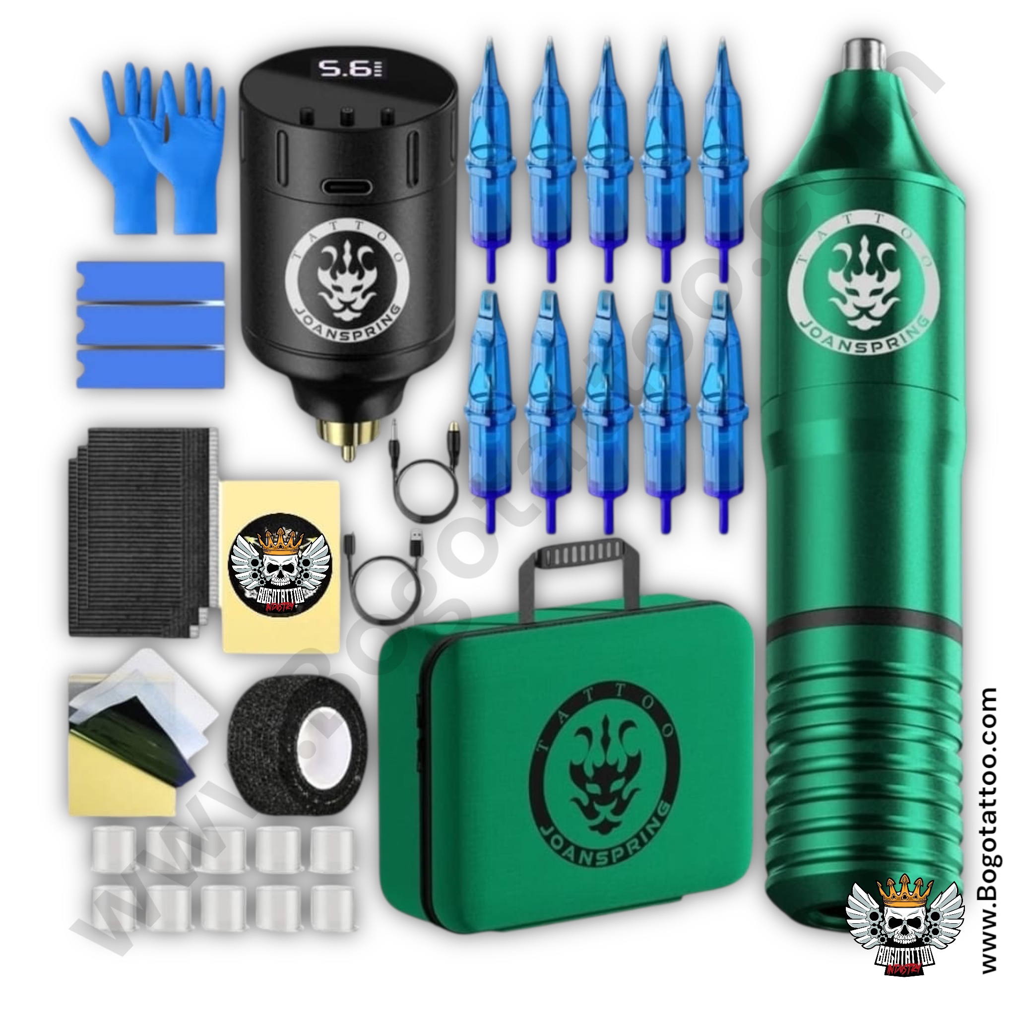 Kit Maquina Tattoo Tipo Pen JOANSPRING